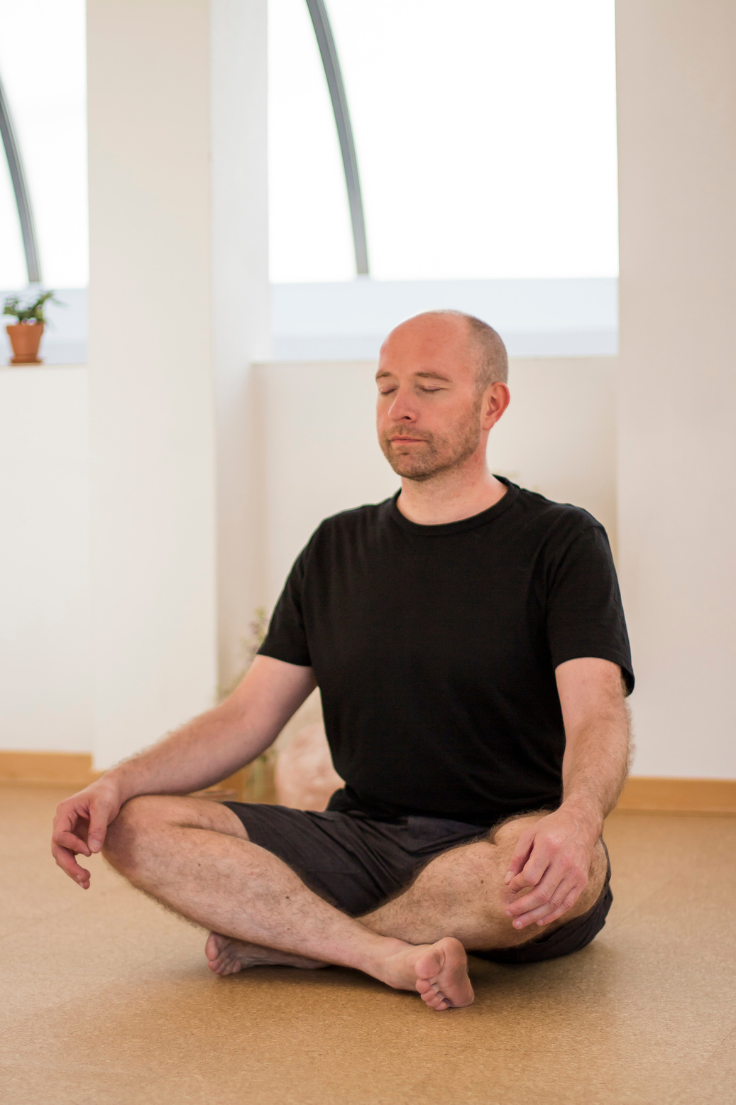 Jens im Meditationssitz